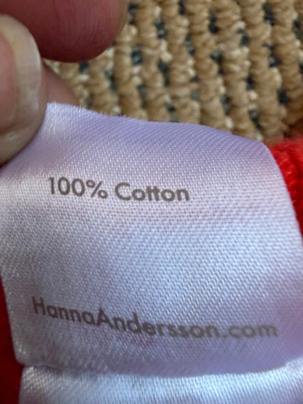 Hanna Andersson Red Gray Navy Ski Motif Crewneck Sweater - Picture 7 of 7